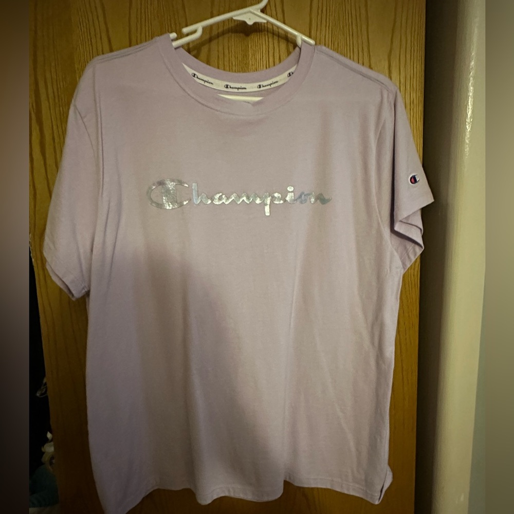 Purple champion shirt